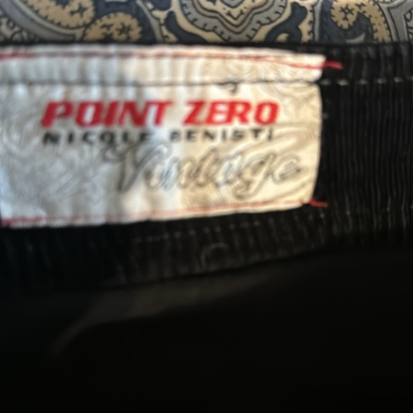 Point Zero black corduroy pants - Picture 2 of 6